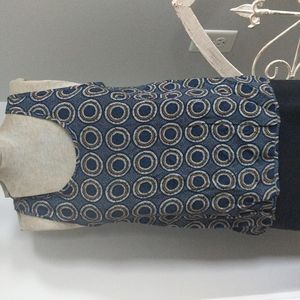 H&M Navy Blue Sleeveless Top